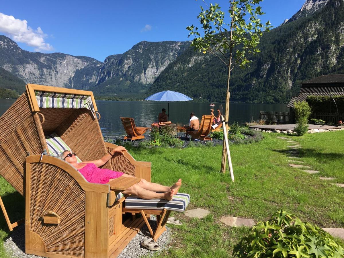 Glueck Am See - Apartment Mit Seezugang ハルシュタット エクステリア 写真