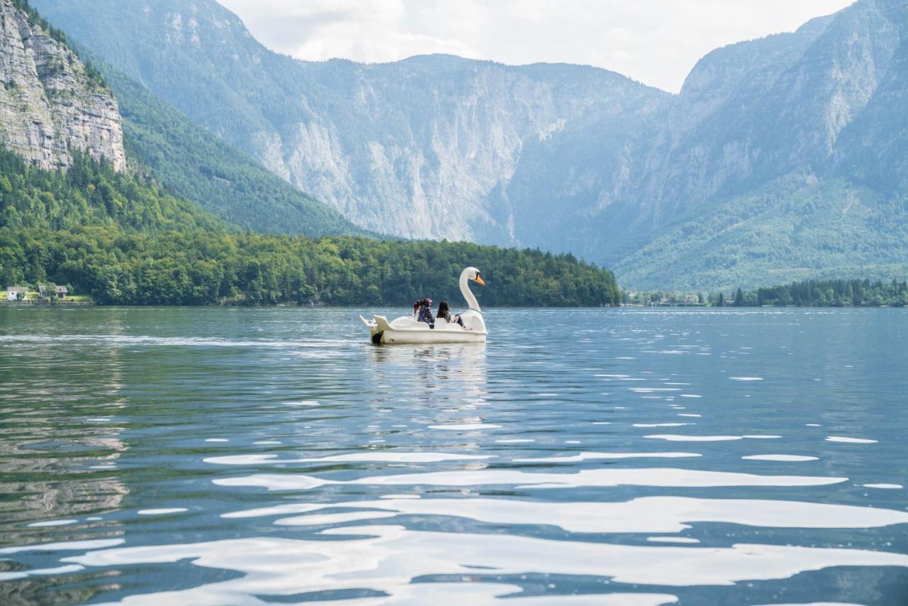 Glueck Am See - Apartment Mit Seezugang ハルシュタット エクステリア 写真